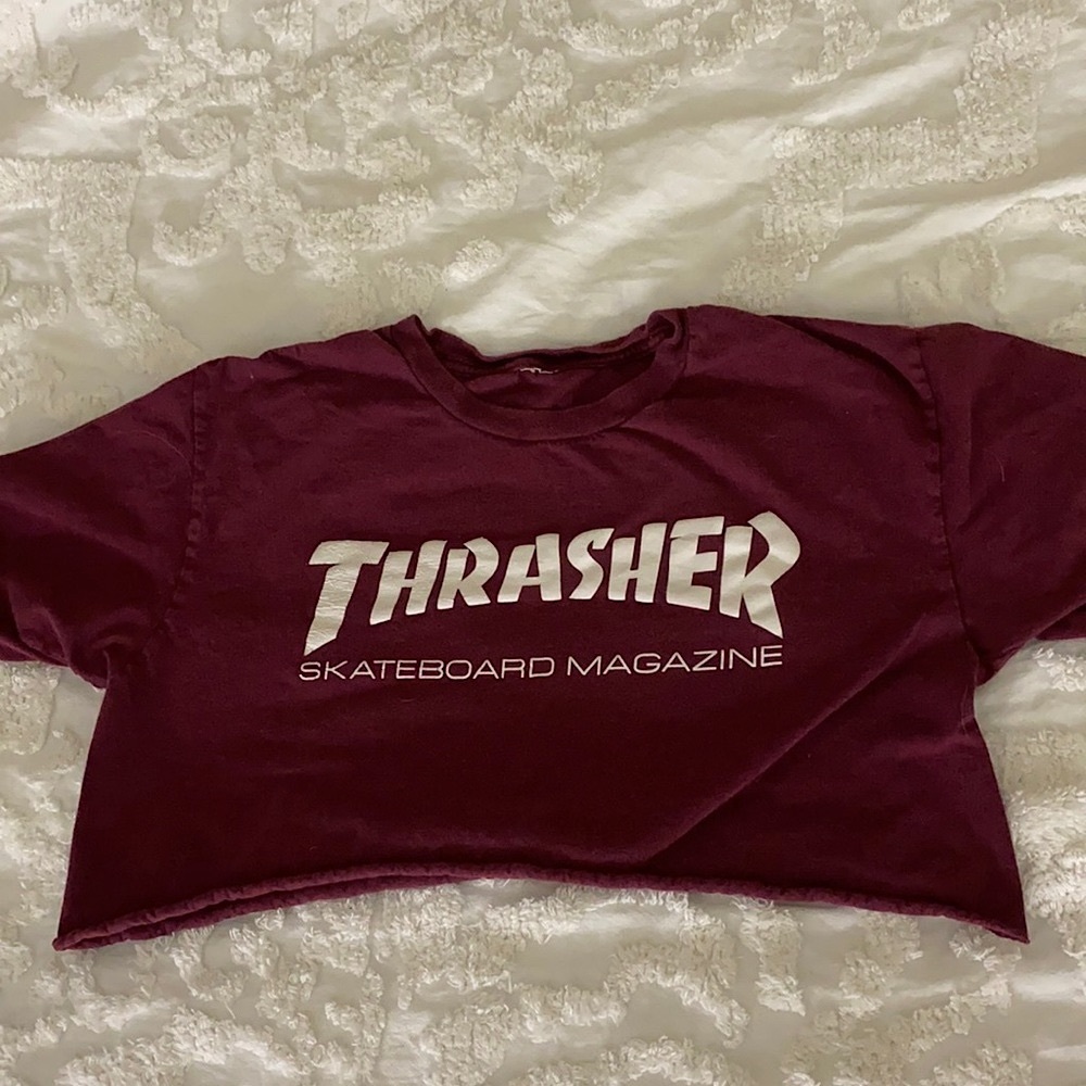 Thrasher crop top
